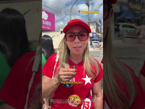 Cascavel tá fechada com Elmano e Lula! 1️⃣3️⃣⭐️