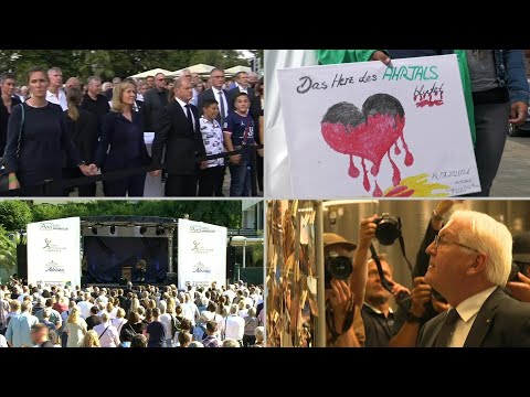 Ein Jahr Hochwasser-Katastrophe: Bewegende Gedenkfeier im Ahrtal | AFP