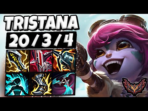 Tristana vs Jhin ADC [ QuadraKill ] Patch 14.10 Korea Grandmaster ✅