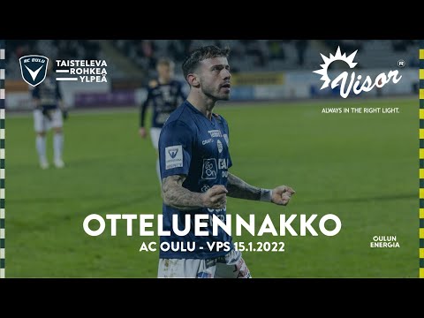 ACOTV: Visor otteluennakko AC Oulu - VPS 15.1.2022 (Harjoitusottelu)