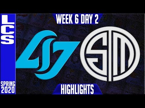CLG vs TSM Highlights | LCS Spring 2020 W6D2 | Counter Logic Gaming vs Team Solomid