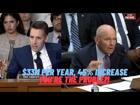Hawley to Boeing CEO Calhoun: $33M/year, 45% increase, Why haven’t you resigned? You’re the problem