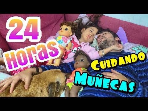 24 HORAS CUIDANDO a mis muñecas zarolakids