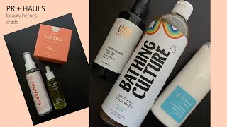 PR + Credo + Beauty Heroes Hauls | Green Beauty