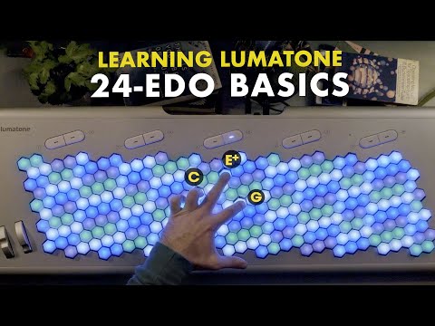 Learning Lumatone: Episode 23 - "24-EDO Basics"