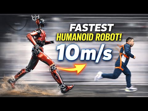 World’s Fastest Humanoid Robot Just Hit 10 m/s and the Footage Is Wild