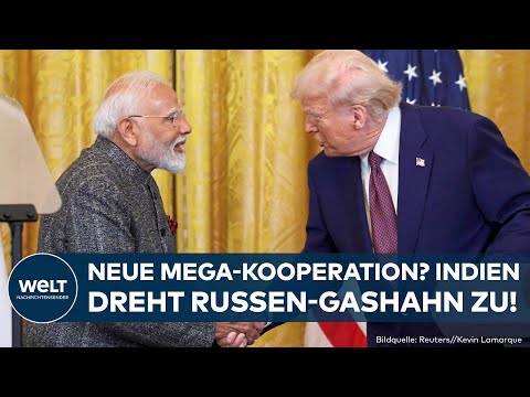 Video Thumbnail: INDIEN: Neue Mega-Kooperation mit Trump! Modi will den Russen-Gashahn zudrehen!