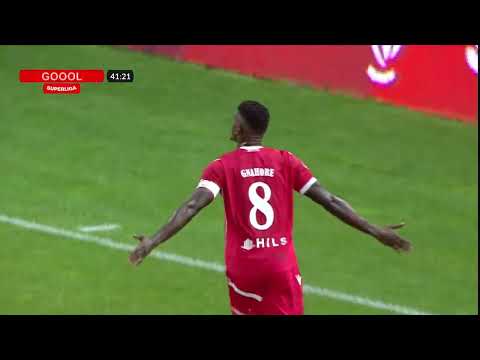 GOOOL! Dinamo - CSU Craiova 2-0. Gnahore îl învinge pe Popescu cu un șut de la distanță deviat
