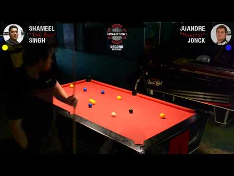 22 August 2015 Shameel vs Juandre (2nd Division)