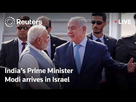 LIVE: Indian Prime Minister Narendra Modi arrives in Israel