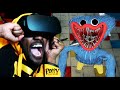I REALLY JUST JUMPED IN HUGGY WUGGY S MOUTH Poppy Playtime In VR