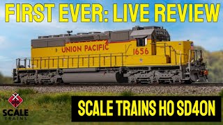 ScaleTrains SD40N & SD40-2 Review (First Ever Live!) | DCC, ESU LOKSound & LED Equipped Model Trains