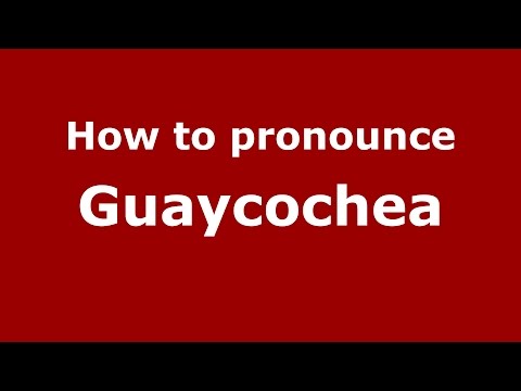 How to pronounce Guaycochea (Spanish/Argentina) - PronounceNames.com
