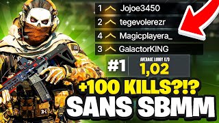 MODERN WARFARE 2 sans SBMM .... voici le résultat ! (MON RECORD de KILL - +100 KILLS sur MW2 ?!?)