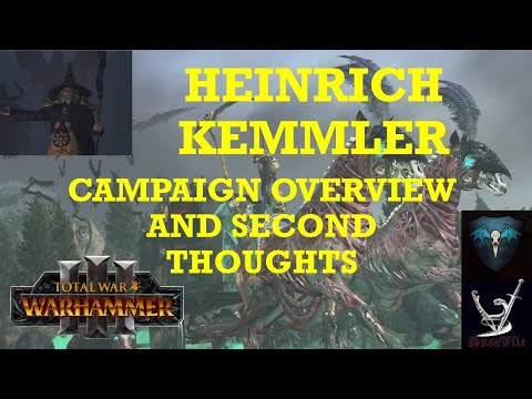 Total War: Warhammer 3 Immortal Empires Heinrich Kemmler - Vampire Counts overview, guide