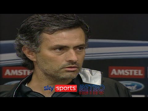 Jose Mourinho's reaction to Luis Garcia's ghost goal