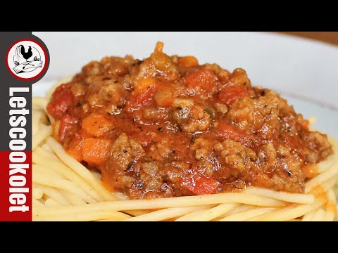 Homemade Meat Sauce For Your Pasta