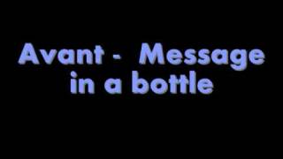 Avant - Message In A Bottle (HOT R&amp;B EXCLUSIVE)
