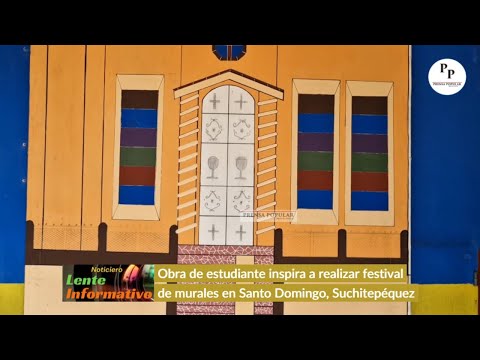 Obra de estudiante inspira a realizar festival de murales
