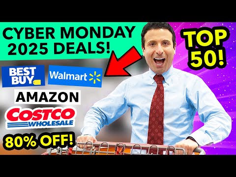 Top 50 Best Cyber Monday Deals 2025 🤑 (Updated Hourly!!)
