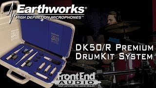 Video thumbnail for Earthworks DK50/R Premium Drum Miking System by Front End Audio