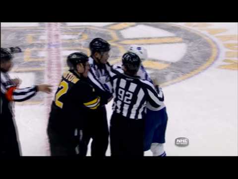 Colton Orr vs Shawn Thornton Dec 5, 2009