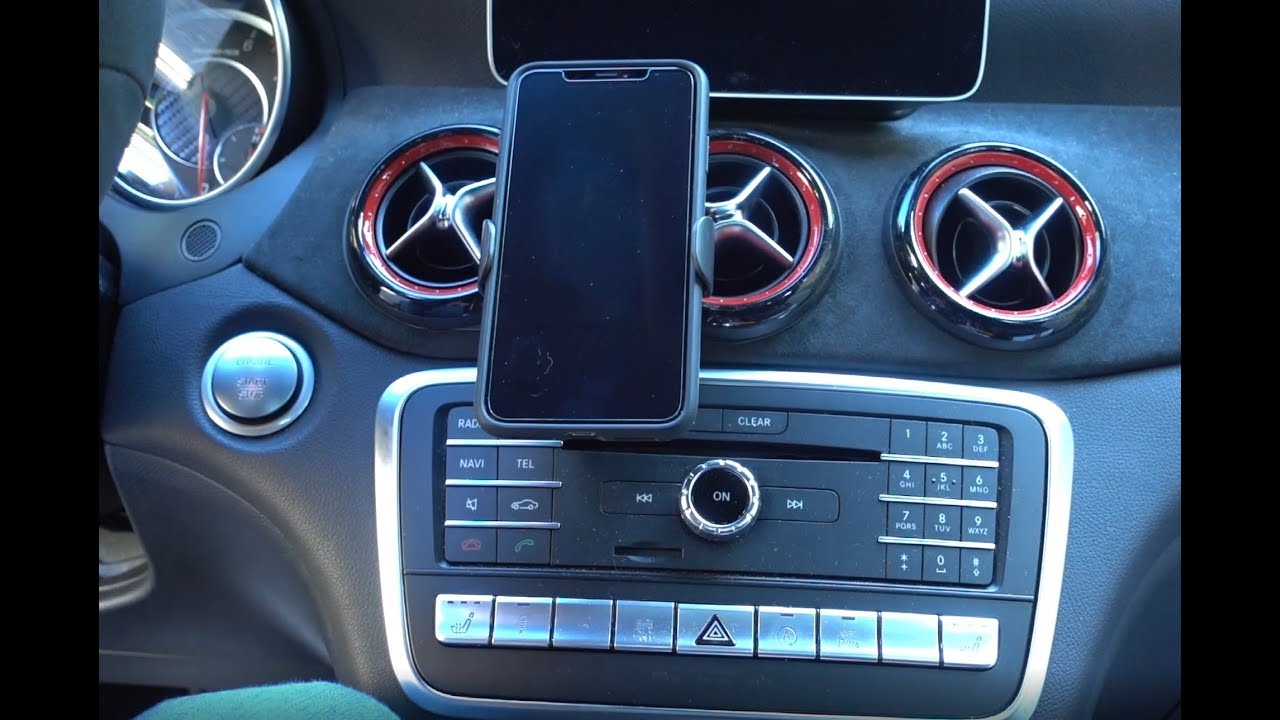 Mercedes Benz OEM-MOUNTS.com Phone Mount Install - C Class, CLA, GLA