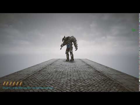 Unreal Engine 4 - The House of The Dead 2 Reimagined - Boss Test 1