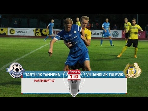XXVII voor 2015: Tartu JK Tammeka - Viljandi JK Tulevik 1:0 (1:0)
