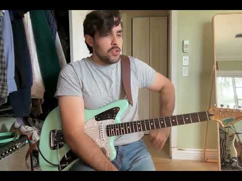Upgraded Squire Jaguar Surf green image 7