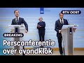 Kijk terug | Persconferentie kabinet over avondklok | RTV Oost