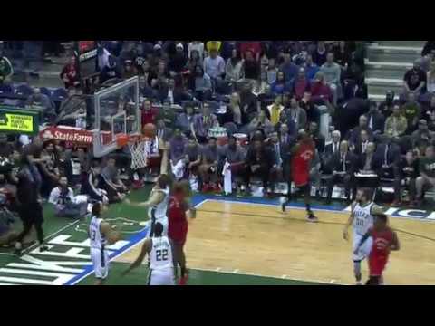 Raptors Highlights: Wright Finds Tucker - March 4, 2017