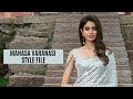Manasa Varanasi In This Silver Saree Is A Sight To Behold