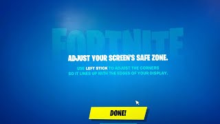 How to change your screen size in fortnite!(no remote needed)