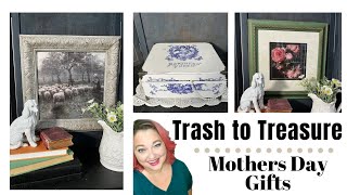 Trash to Treasure | DIY Home Decor Upcycled Art & Jewelry Box Perfect for Mothers Day!