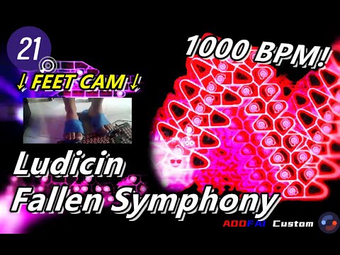 [ADOFAI] Level 21! Ludicin - Fallen Symphony Normal Difficulty Full Clear!!!