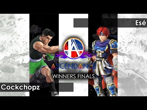 Smash 4: PBG | MNK | Cockchopz (Little Mac) V Esé (Roy) - Ascendance 81 Tournament SSB4