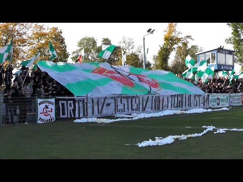05.10.2014 Orlęta Spomlek - Motor Lublin . Doping i oprawa kibiców