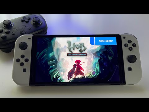 Hob: The Definitive Edition - REVIEW | Switch OLED handheld gameplay