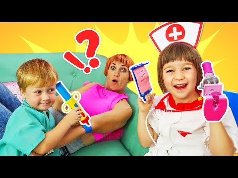 Mamá viene a ver a la doctora Bianca. Vídeos para bebés. Como mamá.