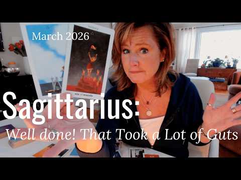 SAGITTARIUS : Soulmate From A PAST LIFE Returns? | March 2026 Zodiac Tarot Reading