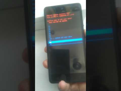 How to factory reset Micromax canvas selfie Q340
