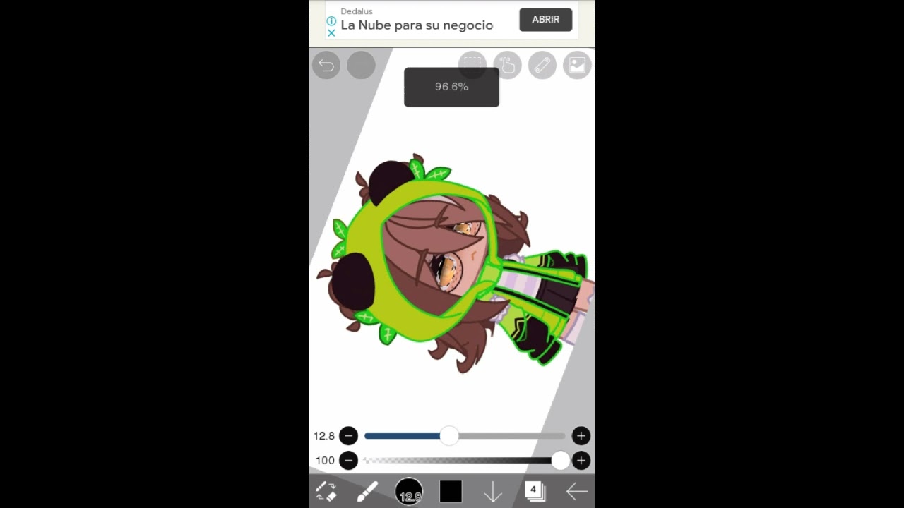 ¿cómo hacer el efecto de ojos en ibisPaint X?