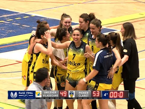 Resumen UNILEVER VILADECANS 48-53 PICKEN CLARET