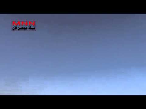 استهداف الطيران الحربي التابع للنظام في موحسن في محافظة دير الزور