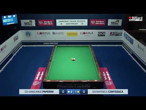 Conteduca Raffaele VS Paperini Giancarlo - Campionati Italiani 2018/2019