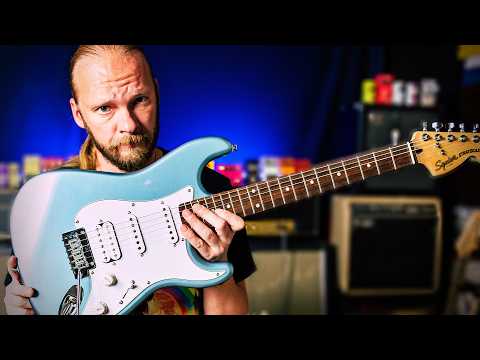 Электрогитара SQUIER AFFINITY STRATOCASTER JUNIOR HSS ICE BLUE METALLIC - фото 1 - id-p2421327847