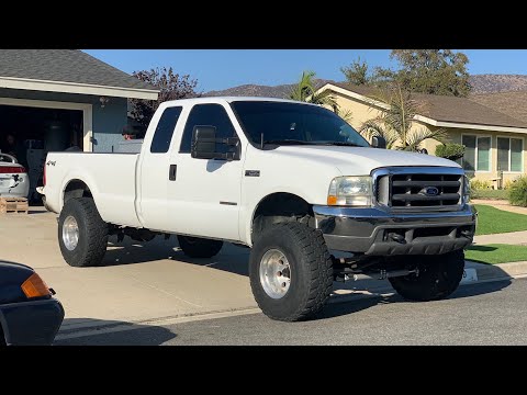 F250 4" LIFT & 37's on a 7.3L POWERSTROKE