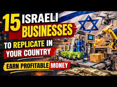🚀 15 ISRAELI BUSINESSES that are REVOLUTIONIZING the world (and you can COPY them) 🇮🇱