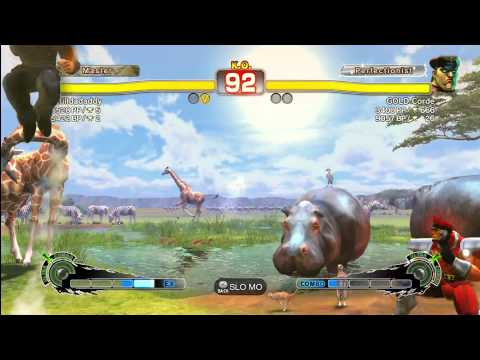SSF4 AE [Guile] Imstilldaddaddy vs GOLD Corde [Bison]